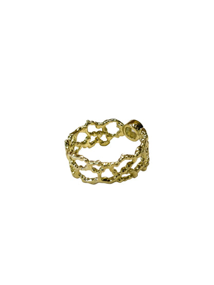 Lace Diamond Ring Size 8