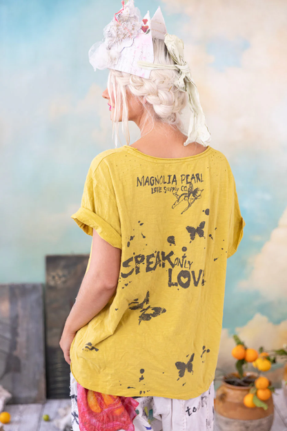 Top 2100 Cherub Poppy Tee - High Visibility Magnolia Pearl
