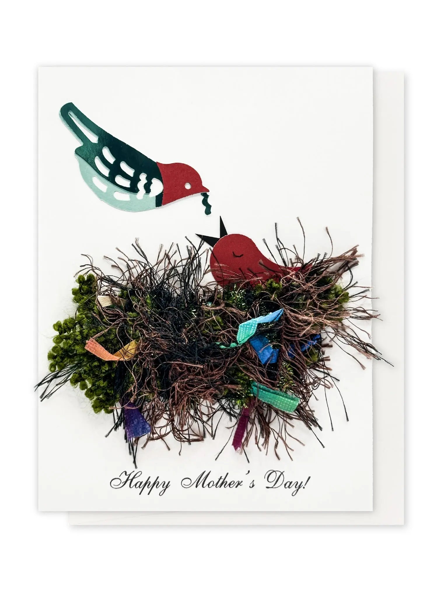 Mother’s Day Bird Nest Handmade Card by Penny Craig