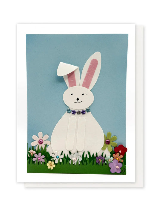 Sweet Easter Bunny Handmade Card by Penny Craig